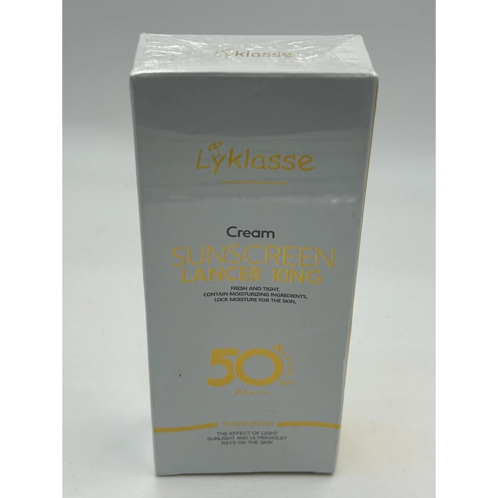 Lancer King Cream Sunscreen SPF 50 PA+++ 60g